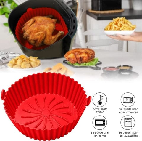 Pack 6 cestos de silicona AirFryer